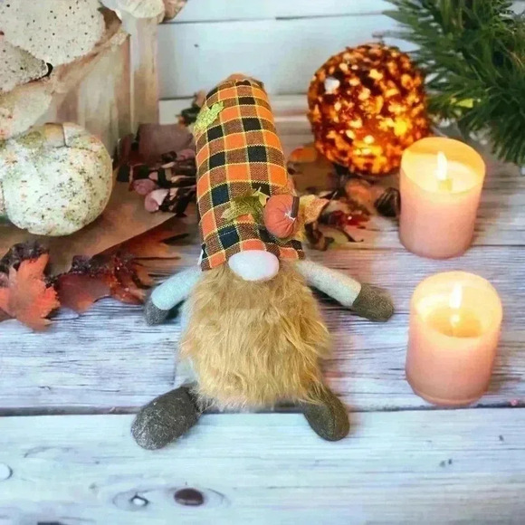 Gnome Decor - 6 piece fall gnome decor. Large gnome, wall sign, 4 placemats - Picture 8 of 11